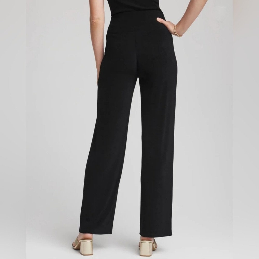 Chico's Travelers Pants, Black - Size 2 (12-Large) Regular